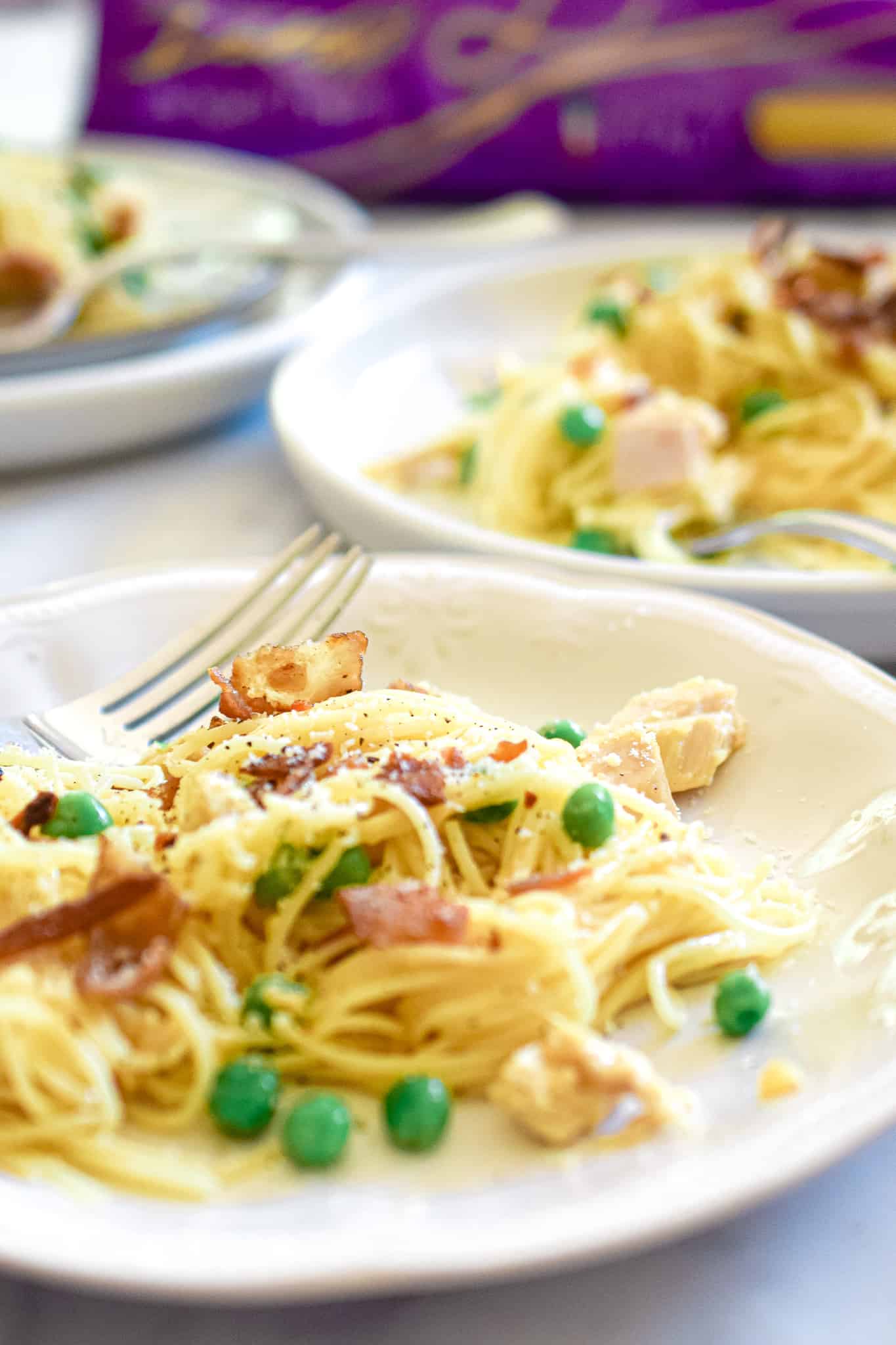 Transform Holiday Leftovers: Easy Turkey Carbonara Recipe